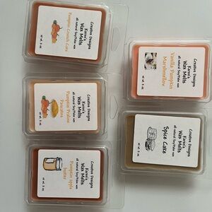 Fall scents Candle Designs Wax Melts Variety Pack